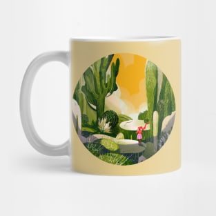 Cactus Garden_DesertGreen_RoundVersion Mug